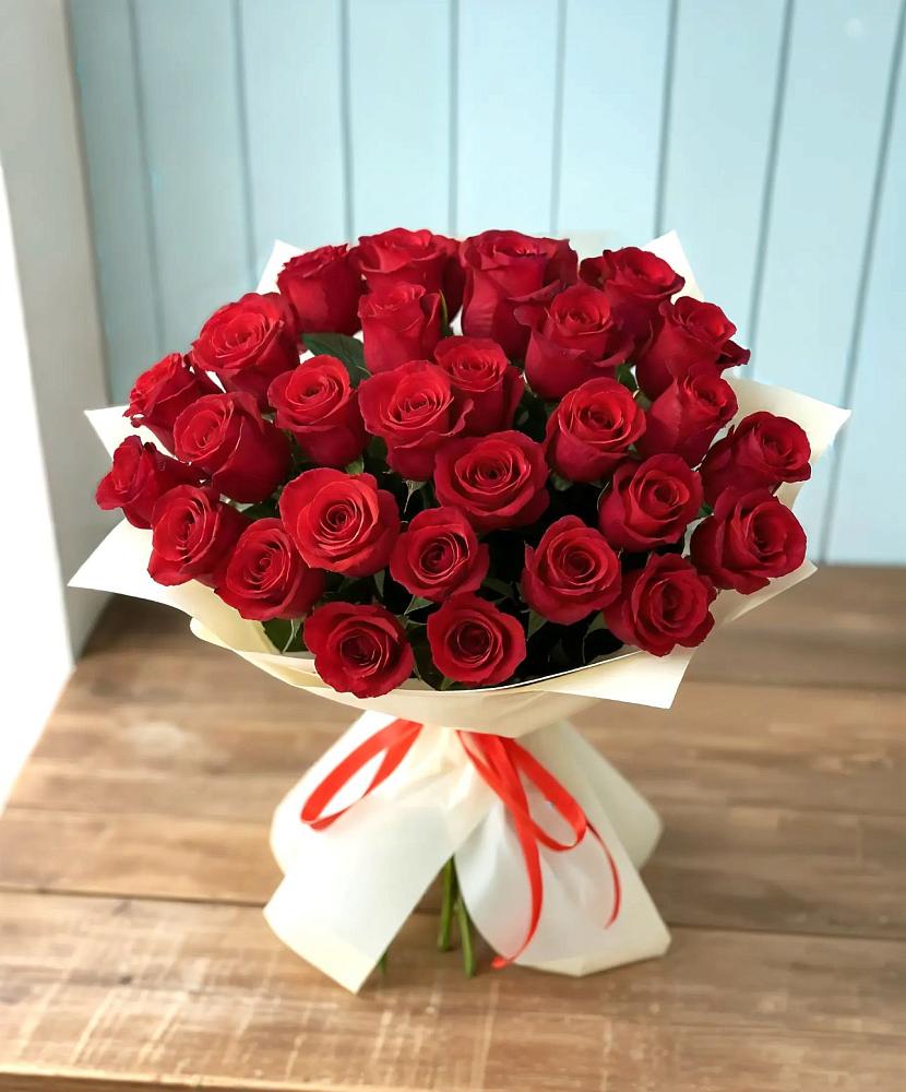 Букет 29 Красных роз в ЗЯБ Набережные Челны
