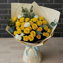 Букет цветов из:  Розы в ЗЯБ Набережные Челны