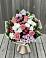 Букет цветов из: Альстромерии, Гвоздики, Розы и Хризантемы в ЗЯБ Набережные Челны