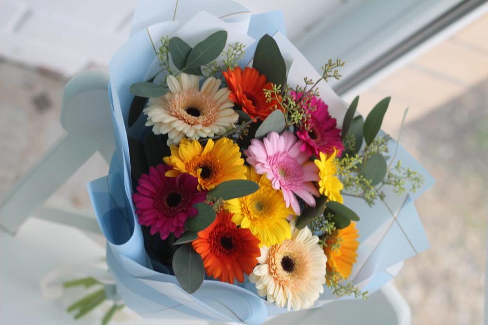 Букет цветов из: Герберы в ЗЯБ Набережные Челны