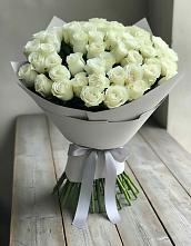 Букет 35 Белых роз в ЗЯБ Набережные Челны