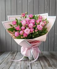 Букет Розовый кустик в ЗЯБ Набережные Челны