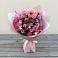 Букет цветов из: Розы, Герберы и Хризантемы в ЗЯБ Набережные Челны