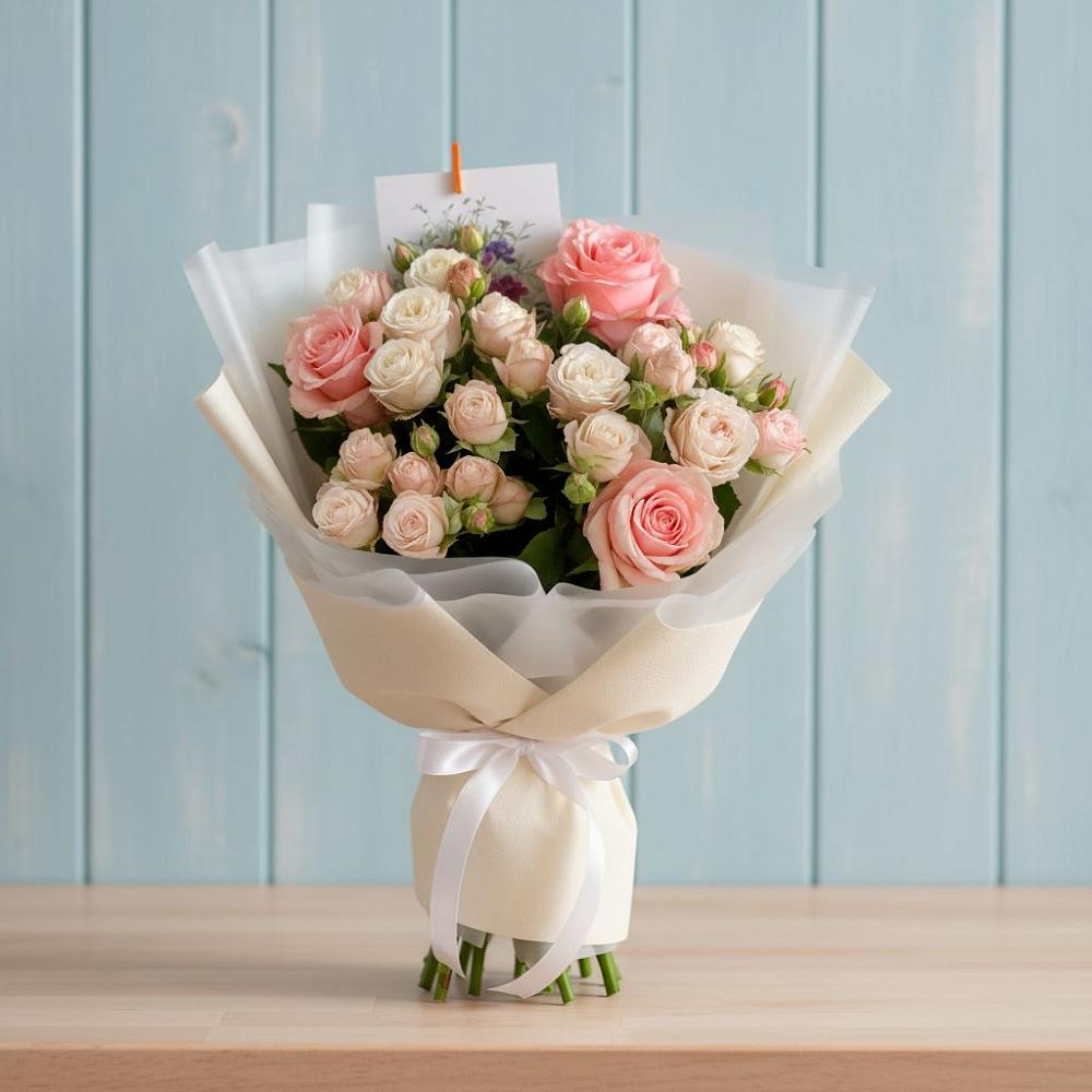 Букет цветов из: Розы в ЗЯБ Набережные Челны