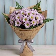 Букет цветов из:  Хризантемы в ЗЯБ Набережные Челны