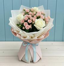 Букет цветов из:  Розы в ЗЯБ Набережные Челны