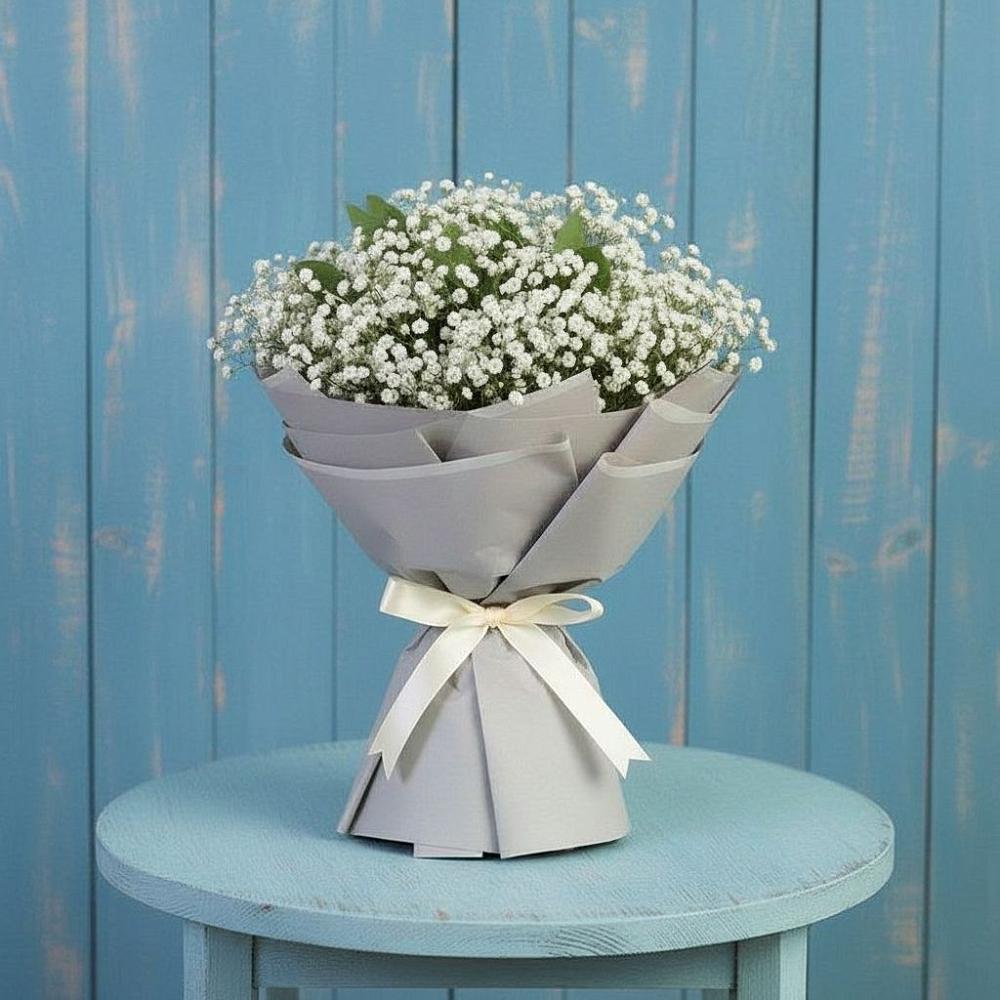 Букет цветов из: Гипсофила в ЗЯБ Набережные Челны