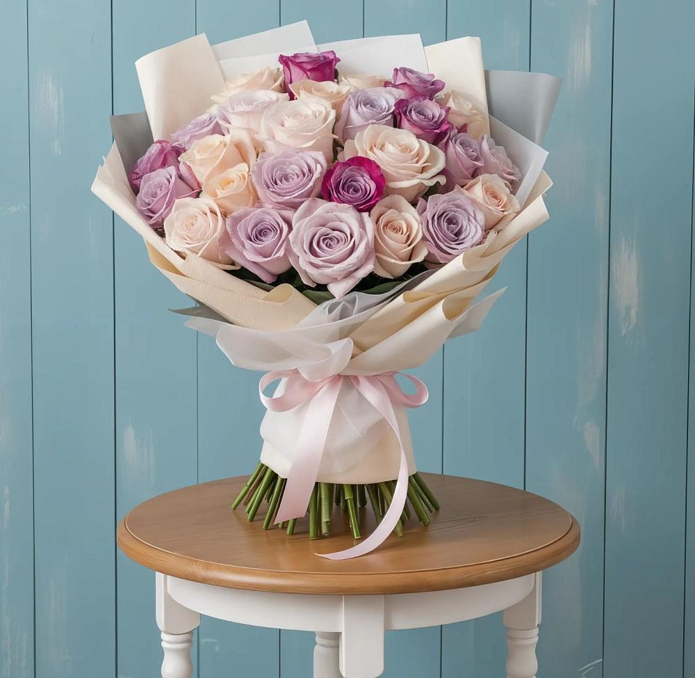 Букет цветов из: Розы в ЗЯБ Набережные Челны