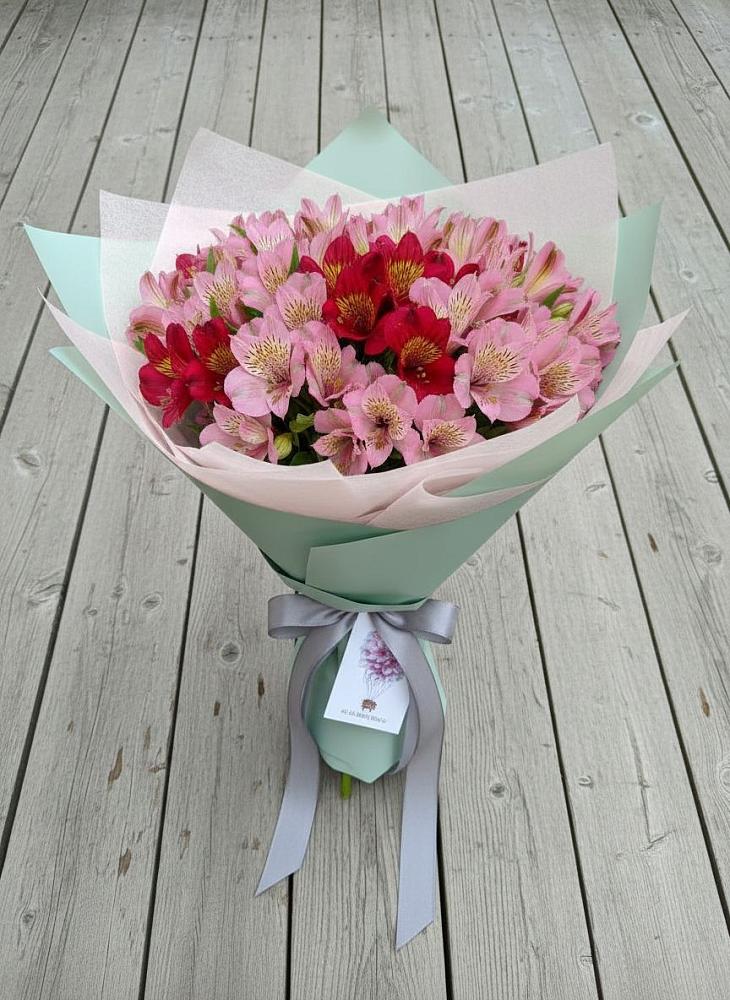 Букет цветов из: Альстромерии в ЗЯБ Набережные Челны