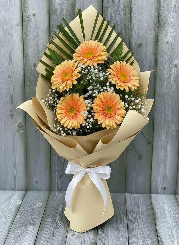 Букет цветов из: Герберы в ЗЯБ Набережные Челны