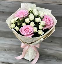 Букет цветов из:  Розы в ЗЯБ Набережные Челны