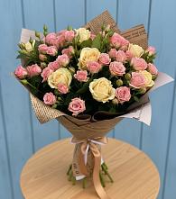 Букет цветов из:  Розы #REPLACE_PRED# ЗЯБ Набережные Челны
