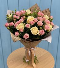 Букет цветов из:  Розы в ЗЯБ Набережные Челны