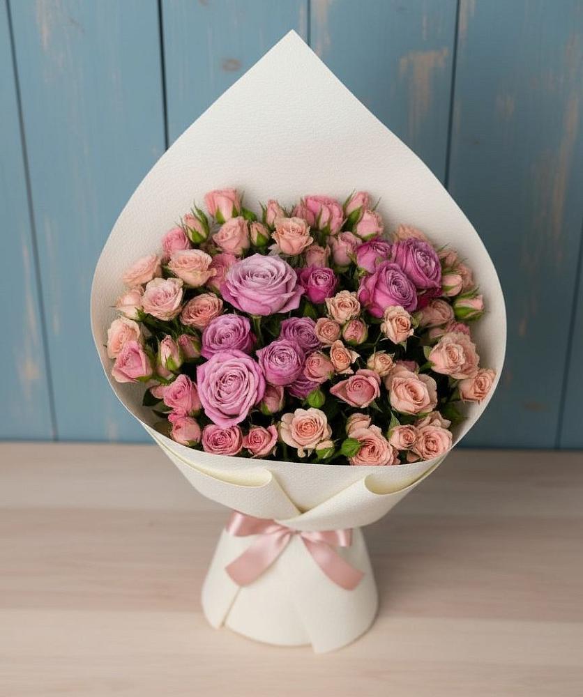 Букет цветов из: Розы в ЗЯБ Набережные Челны