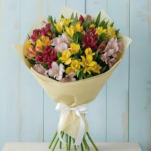 Букет цветов из:  Альстромерии в ЗЯБ Набережные Челны