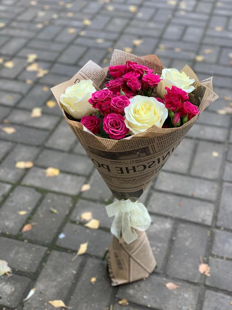 Букет цветов из: Розы в ЗЯБ Набережные Челны