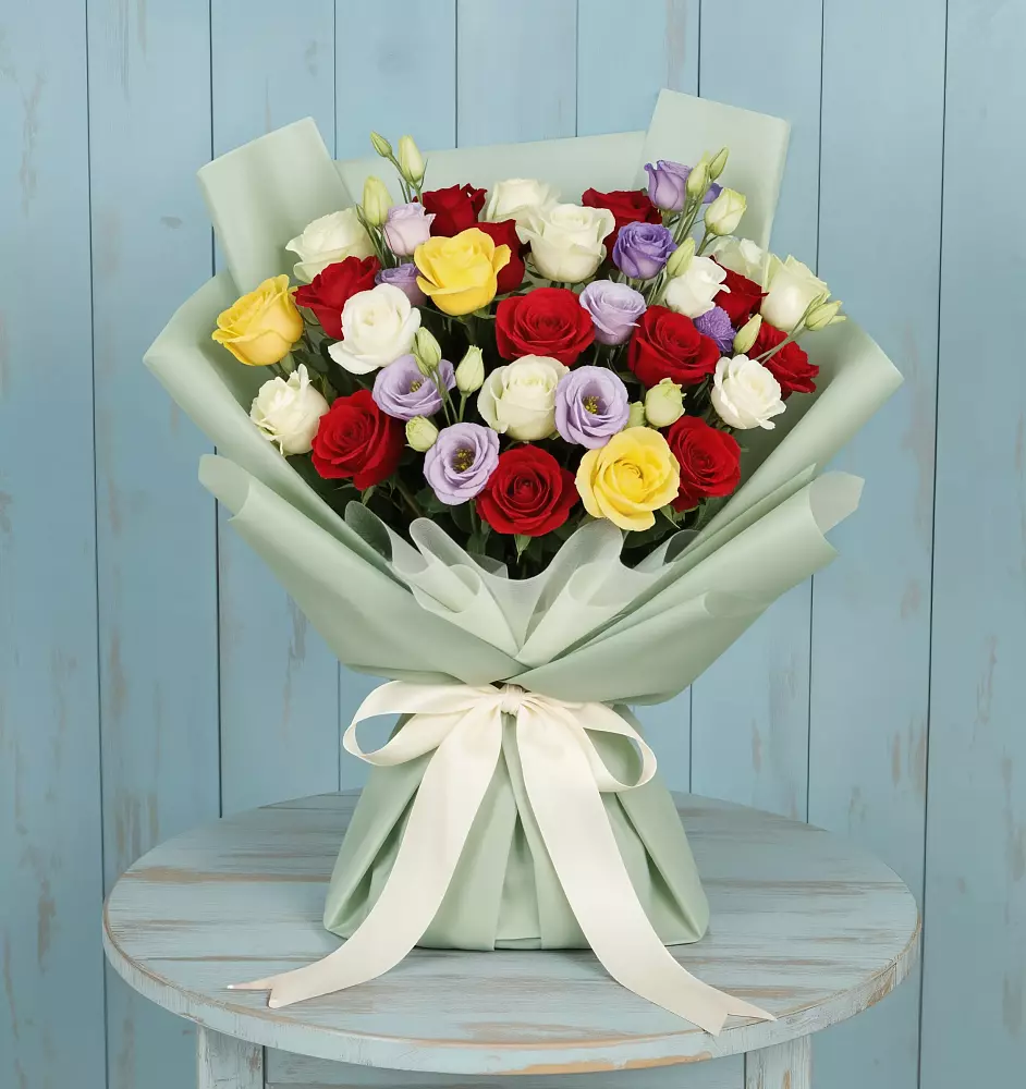 Букет цветов из: Розы в ЗЯБ Набережные Челны