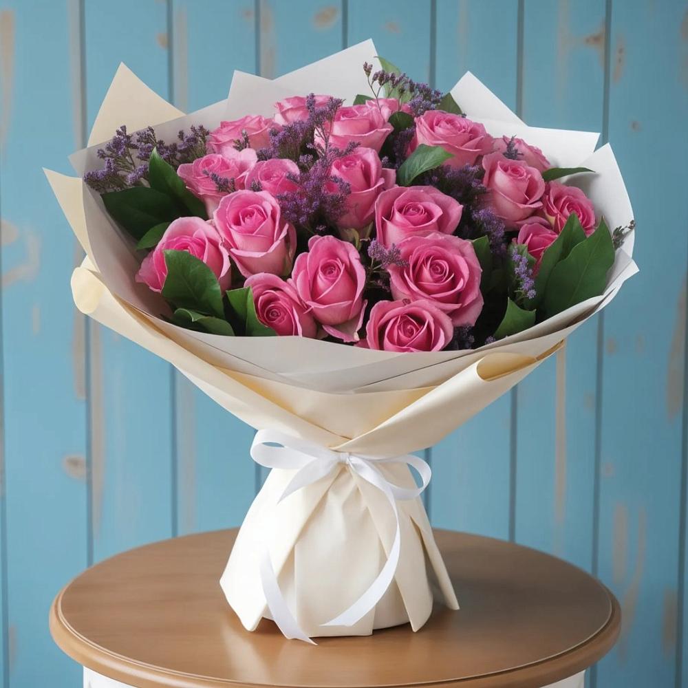 Букет цветов из: Розы в ЗЯБ Набережные Челны