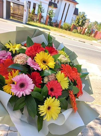 Букет цветов из: Герберы в ЗЯБ Набережные Челны
