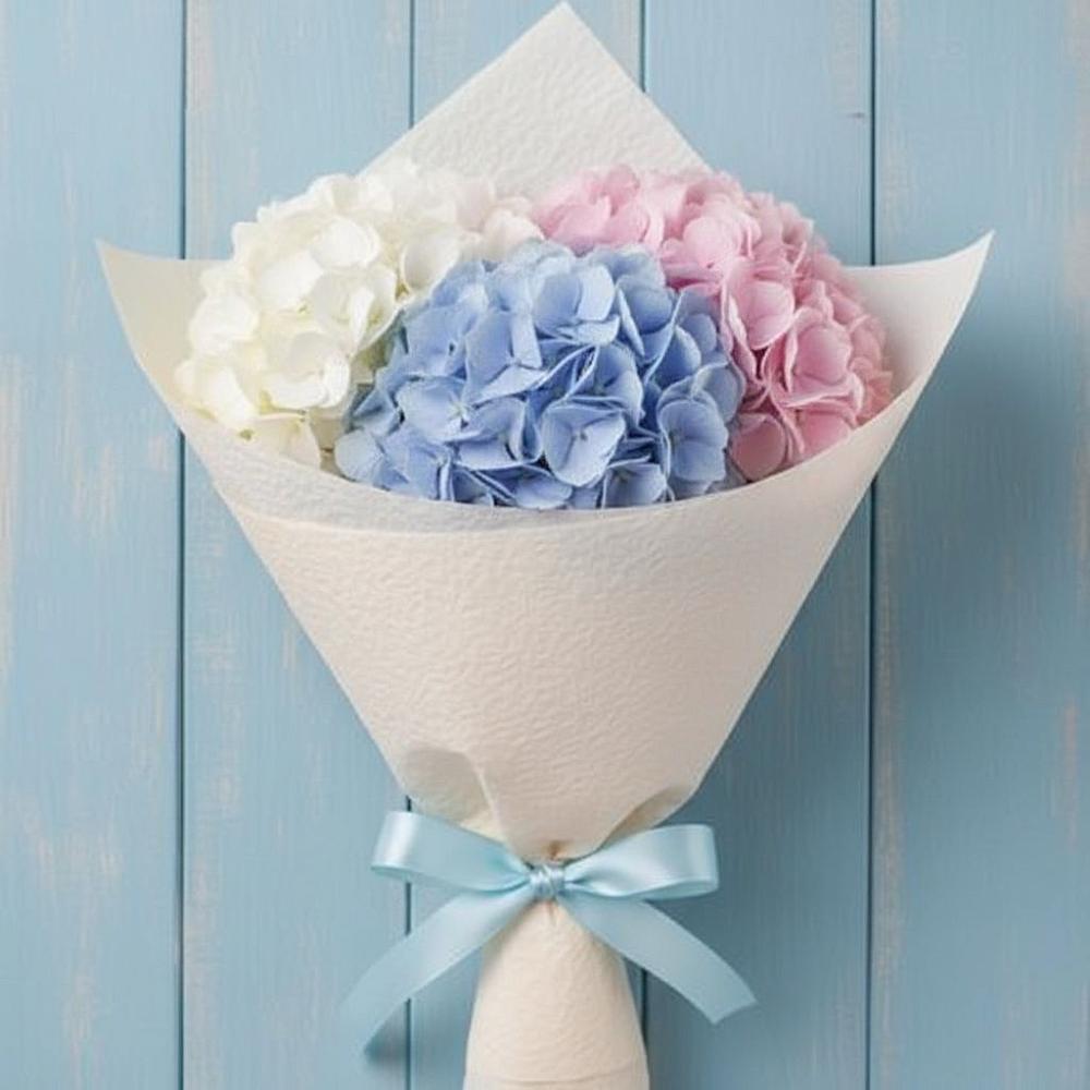 Букет цветов из: Гортензия в ЗЯБ Набережные Челны